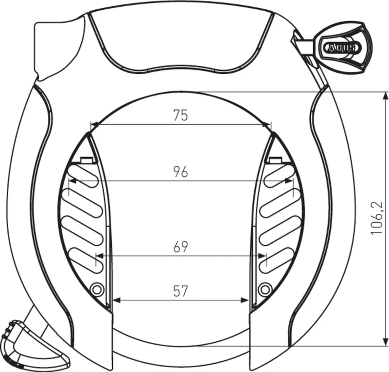 Abus PRO SHIELD XPlus™ 5955 R