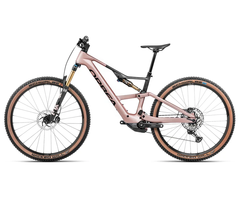 Orbea RISE SL M10 630W Desert Rose - Carbon Raw