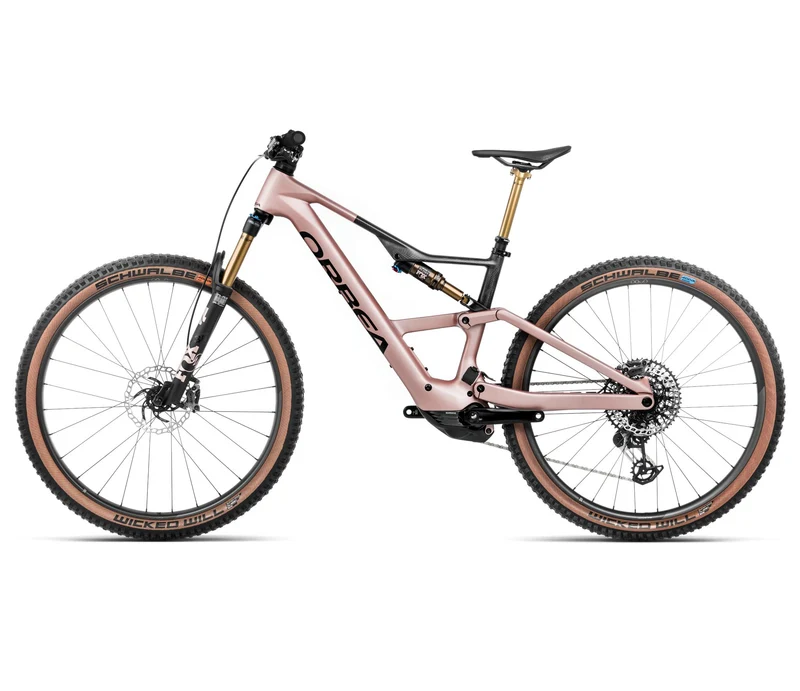 Orbea RISE SL M-LTD 420W Desert Rose - Carbon Raw