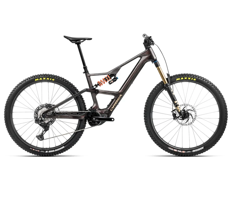 Orbea RISE LT M-TEAM 420W Cosmic Carbon View - Golden Sand