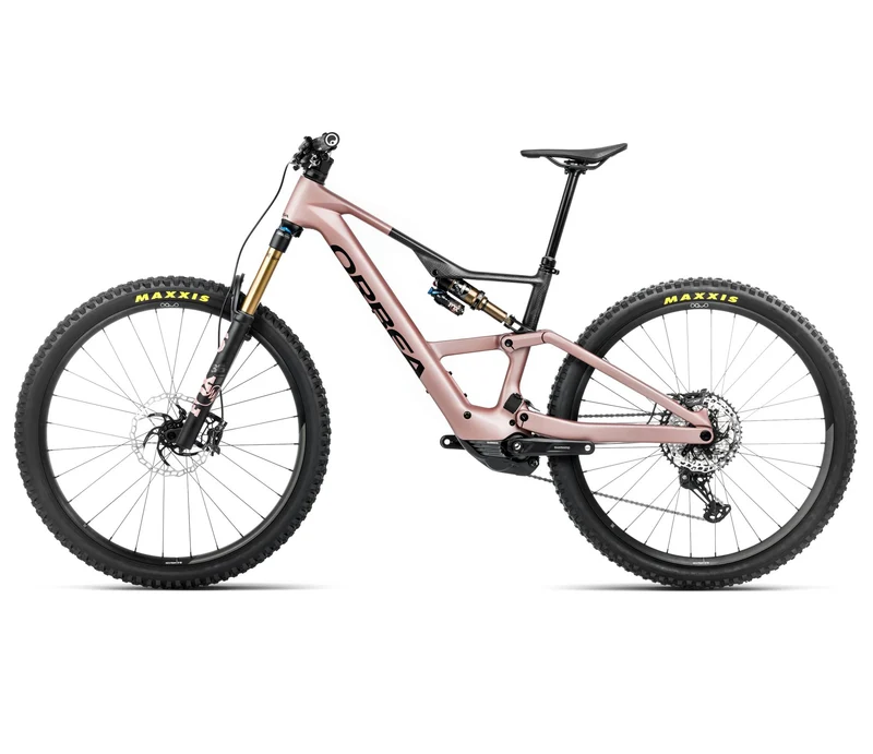 Orbea RISE LT M10 630W Desert Rose - Carbon Raw