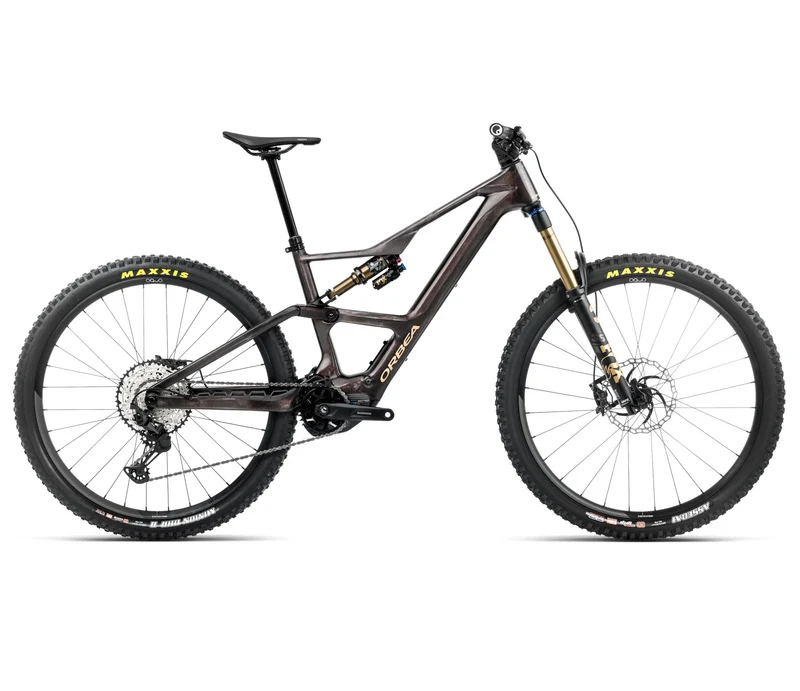 Orbea RISE LT M10 420W Cosmic Carbon View - Golden Sand