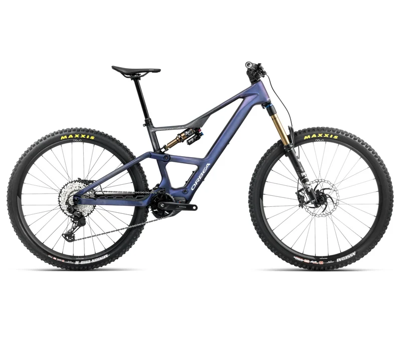 Orbea RISE LT M10 420W Tanzanite Carbon View - Carbon Raw
