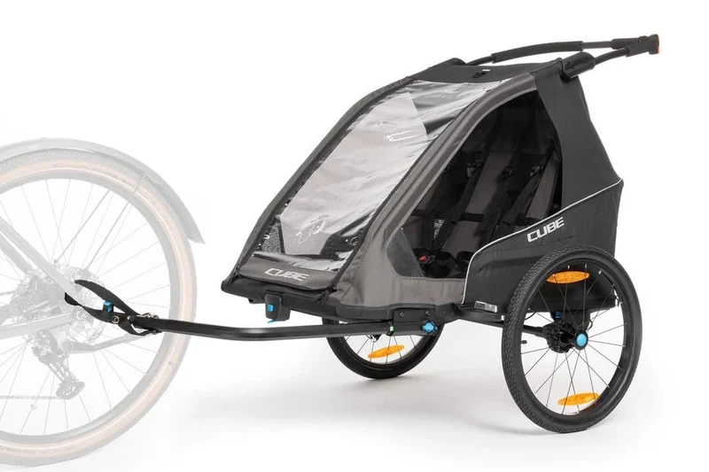 Cube Kinder Fahrradanhänger Double PURE