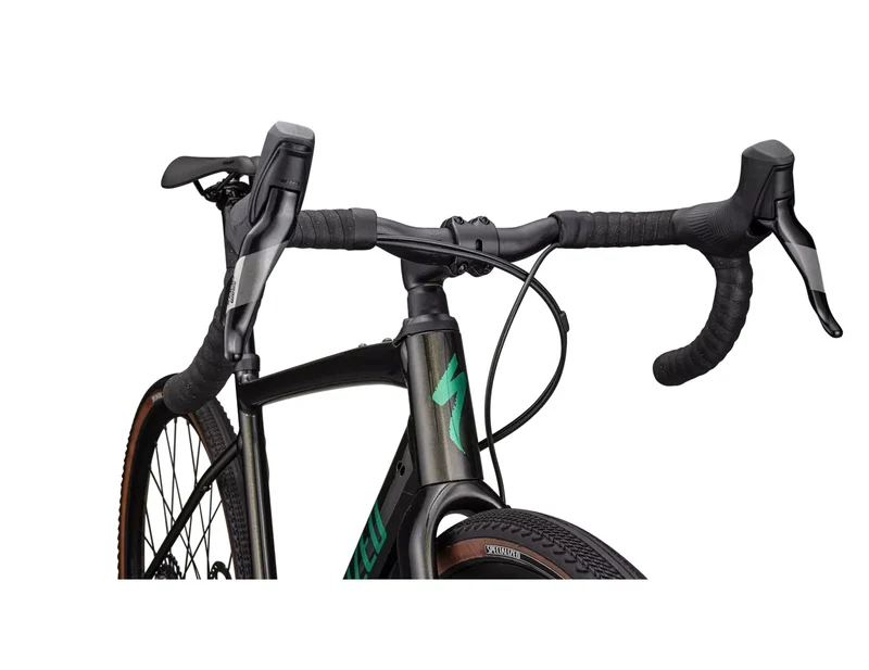 Specialized Diverge E5 Comp Gloss Metallic Obsidian/Metallic Pine Green