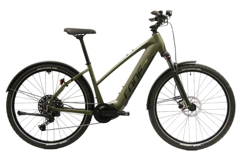 CONE eCross IN 3.0 Trapez 750Wh Grün/Schwarz