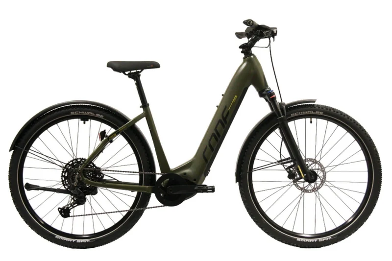 CONE eCross IN 3.0 Wave 750Wh Dunkelgrün/Schwarz