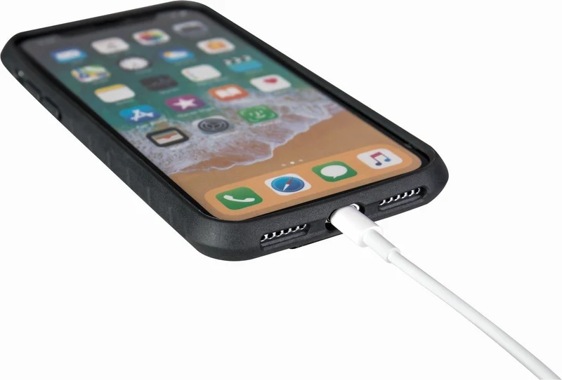 Topeak RideCase für iPhone X mit Halter black/gray