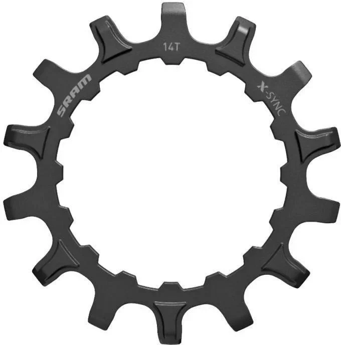 SRAM X-Sync Kettenblatt E-MTB Kettenblatt E-MTB , Stahl, schwarz für Bosch Antriebe