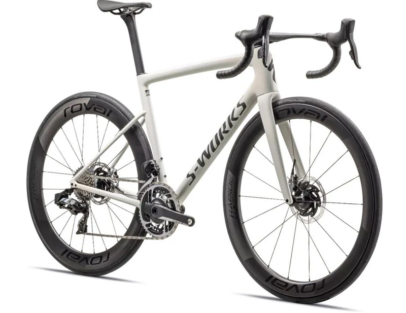 Specialized TARMAC SL8 S-Works ETAP SATIN FOG TINT / GREEN GHOST PEARL / RED GHOST PEARL FADE