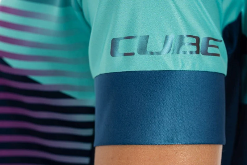 Cube TEAMLINE WS Rundhalstrikot kurzarm