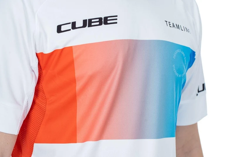 Cube TEAMLINE Rundhalstrikot kurzarm