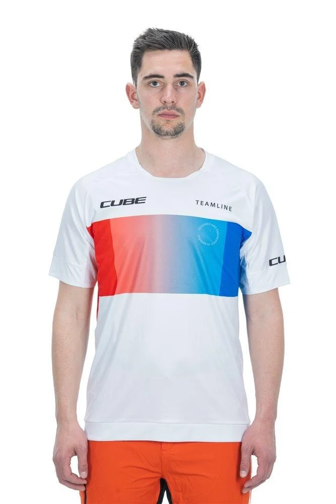 Cube TEAMLINE Rundhalstrikot kurzarm