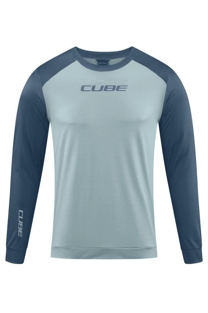 Cube ATX Rundhalstrikot langarm
