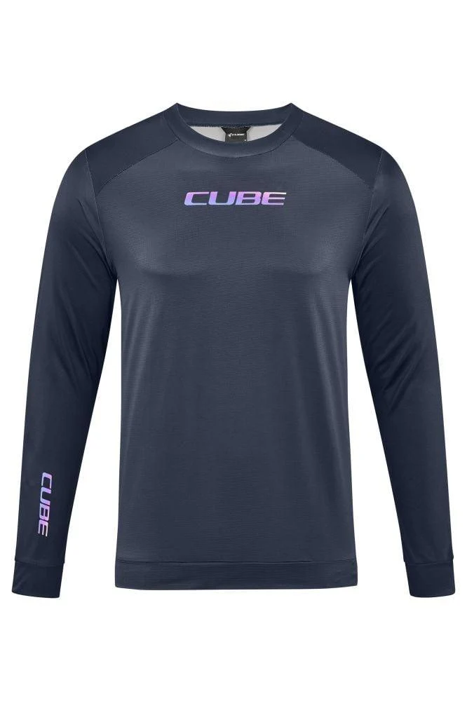 Cube ATX Rundhalstrikot langarm