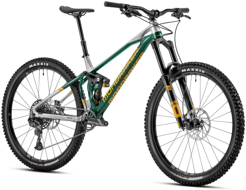 Mondraker Superfoxy R Gloss British Green / Silver / Yellow