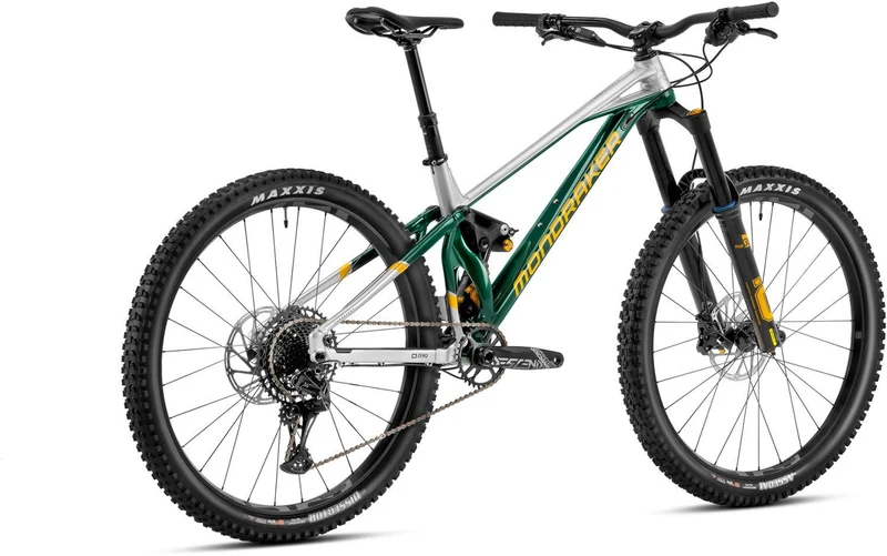 Mondraker Superfoxy R Gloss British Green / Silver / Yellow