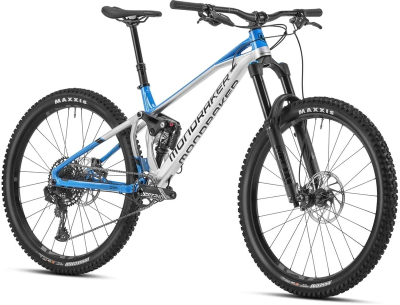 Mondraker Superfoxy Gloss Silver / Marlin Blue