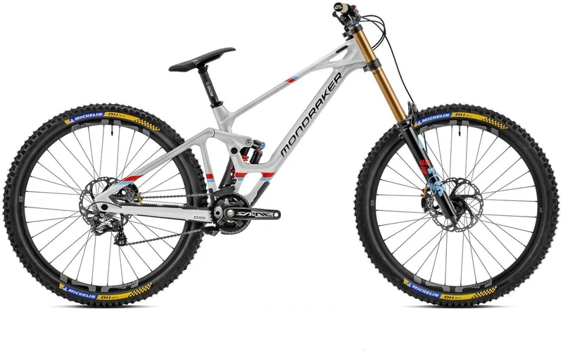 Mondraker Summum Carbon RR Gloss Racing Silver / Dirty White