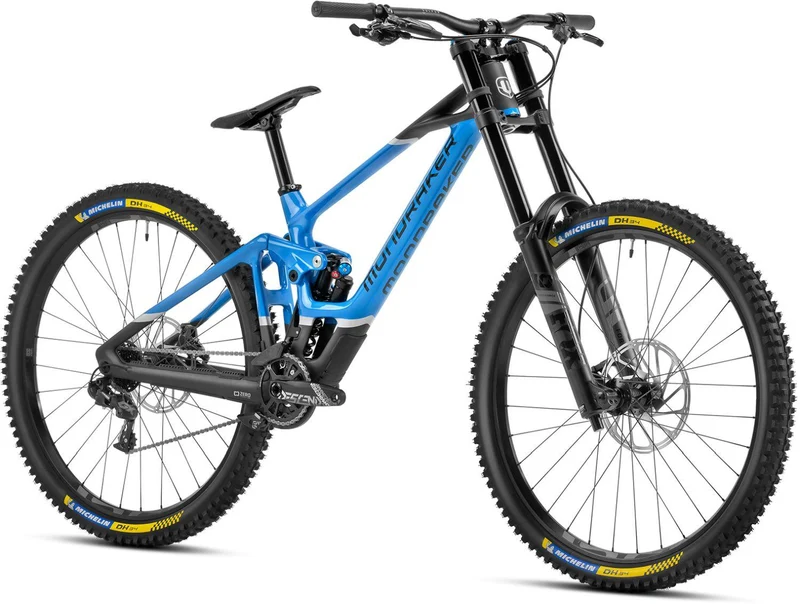 Mondraker Summum Carbon R Gloss Marlin Blue / Matte Carbon / Racing Silver