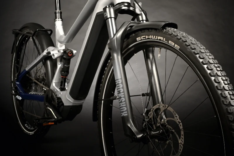Haibike Adventr FS 9 Silver Blue