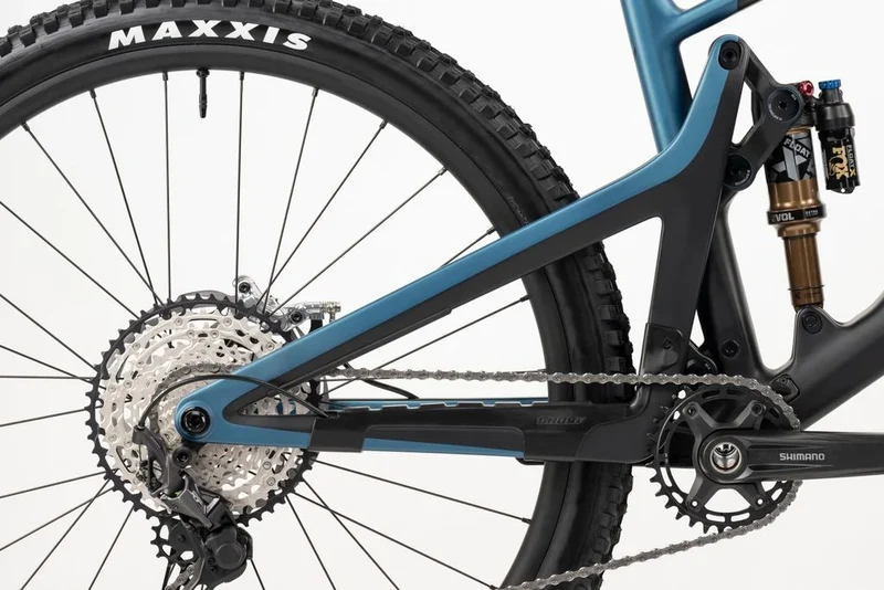 Ghost Riot Trail Full Party carbon/met. Blue -matt