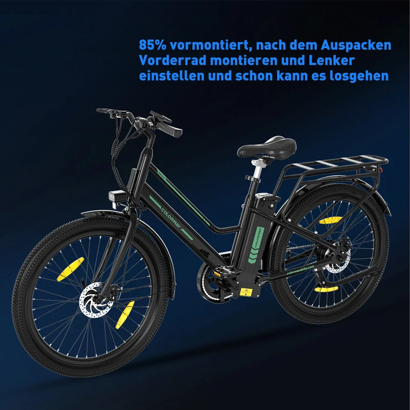 BK8S 36V 12Ah Commuter Ebike