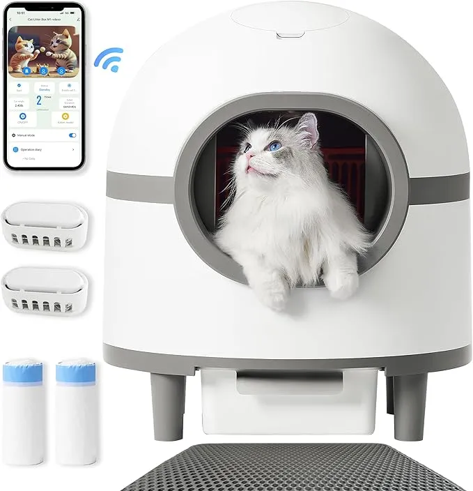 Self Cleaning Cat Litter Tray