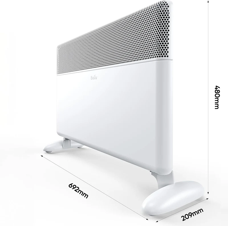Ballu 2000W Smart WiFi Electric Panel Heater Wall Mounted & Freestanding