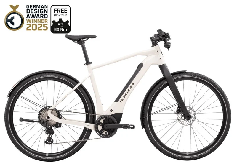 Hercules Futura SL I-12 (Light-Model 17,7 kg) Herren 2026 pearlwhite-glossy