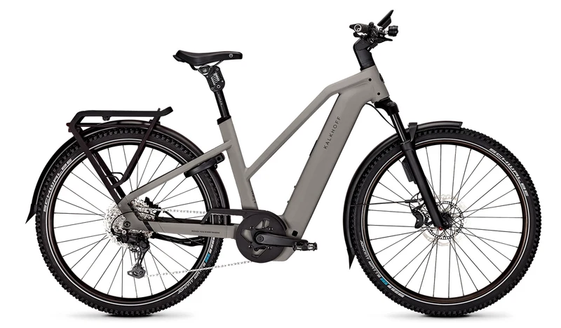 Kalkhoff Entice 5+ Excite ABS 800 Wh (bis 170 kg) 2026 Trapez moonstonegrey matt