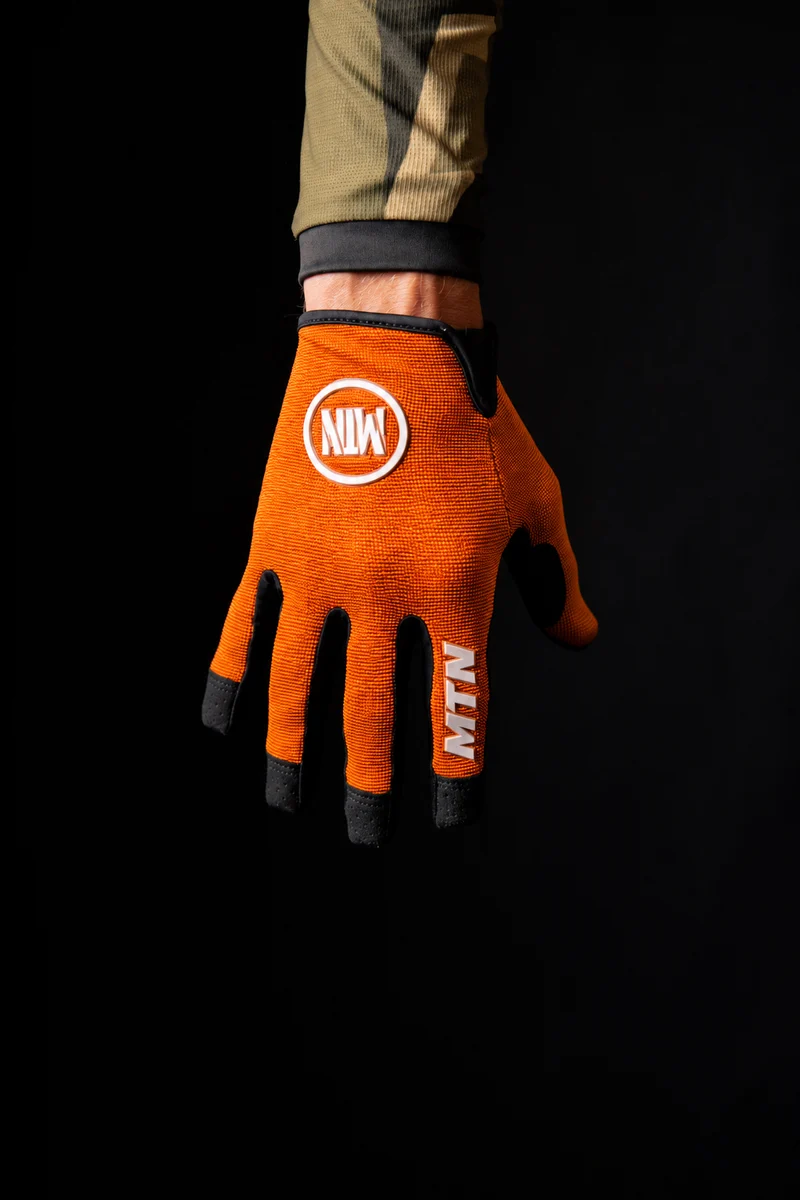 Orange MTB Handschuhe MTN