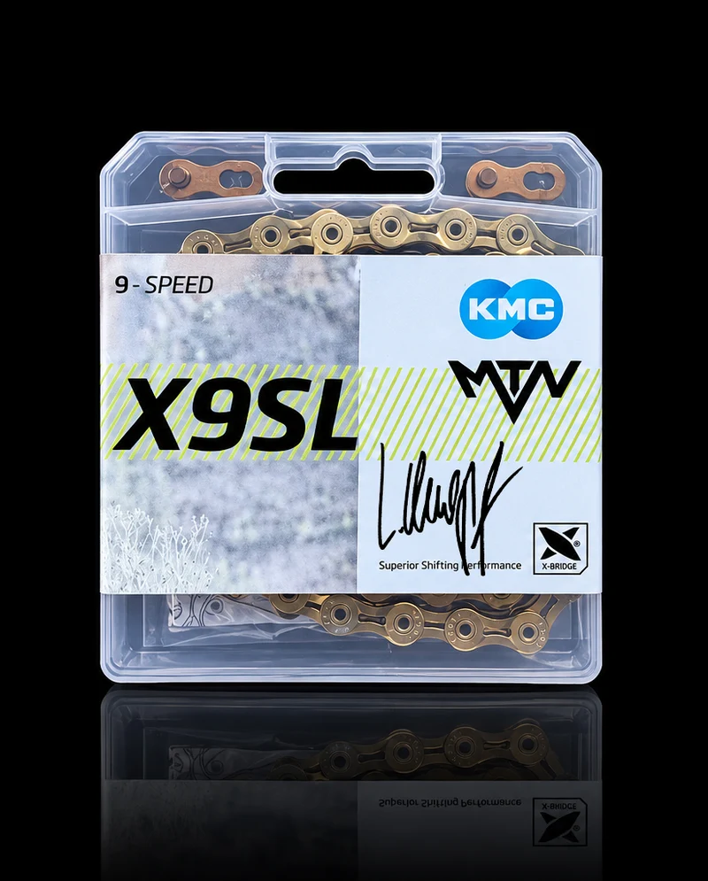 KMC X9SL Ti-N Gold Kette Lukas Knopf Special Edition (inkl. handsignierter Verpackung)