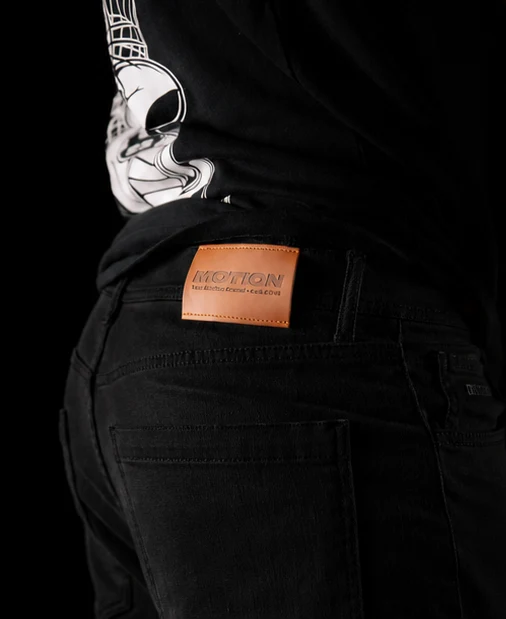 Black Motion Riding Jeans