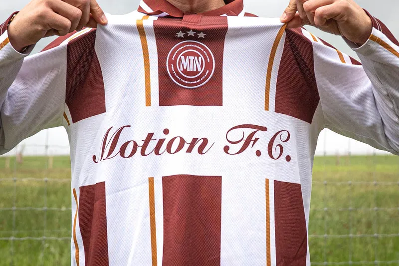 Retro Motion Freeride Club Jersey (Red/White)