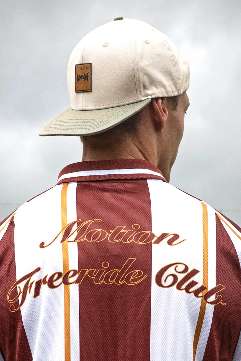 Retro Motion Freeride Club Jersey (Red/White)