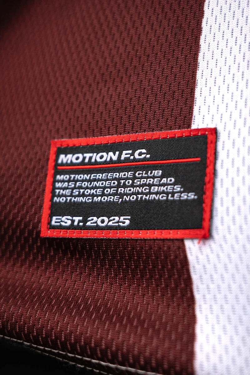 Retro Motion Freeride Club Jersey (Red/White)