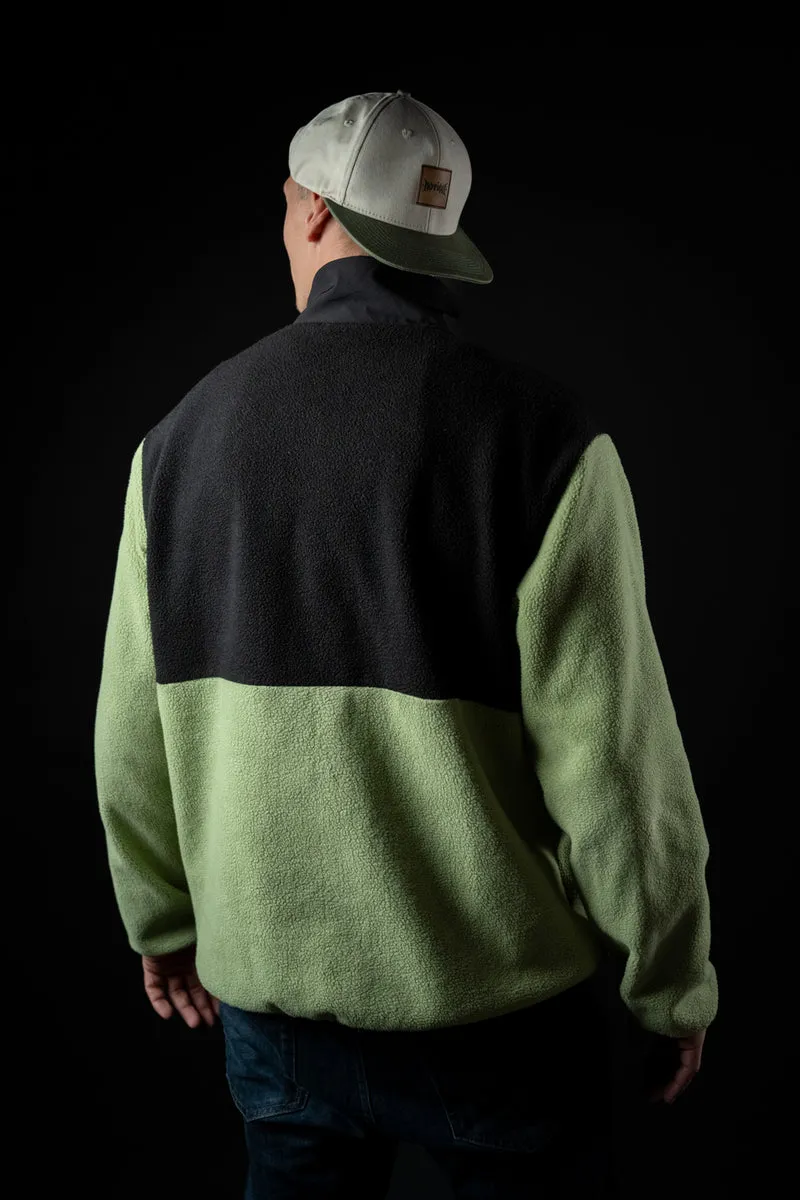 Motion Trail Fleece Jacke (Black/Green)