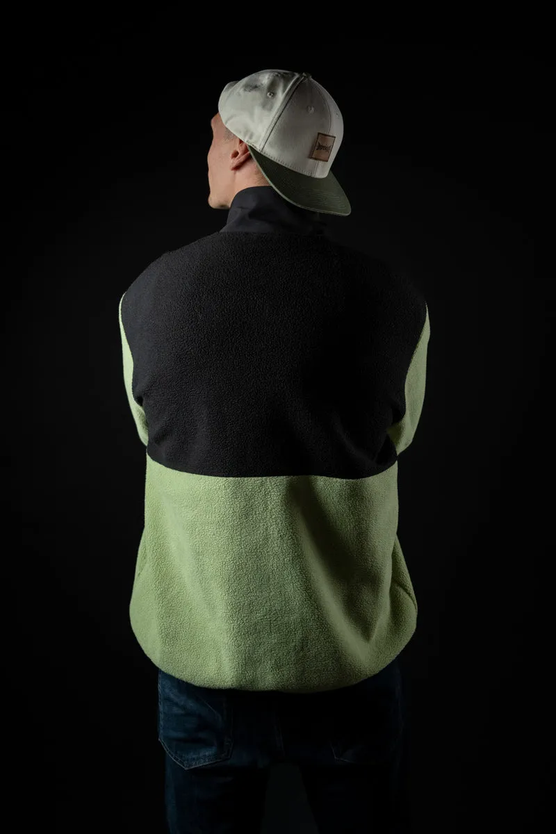 Motion Trail Fleece Jacke (Black/Green)