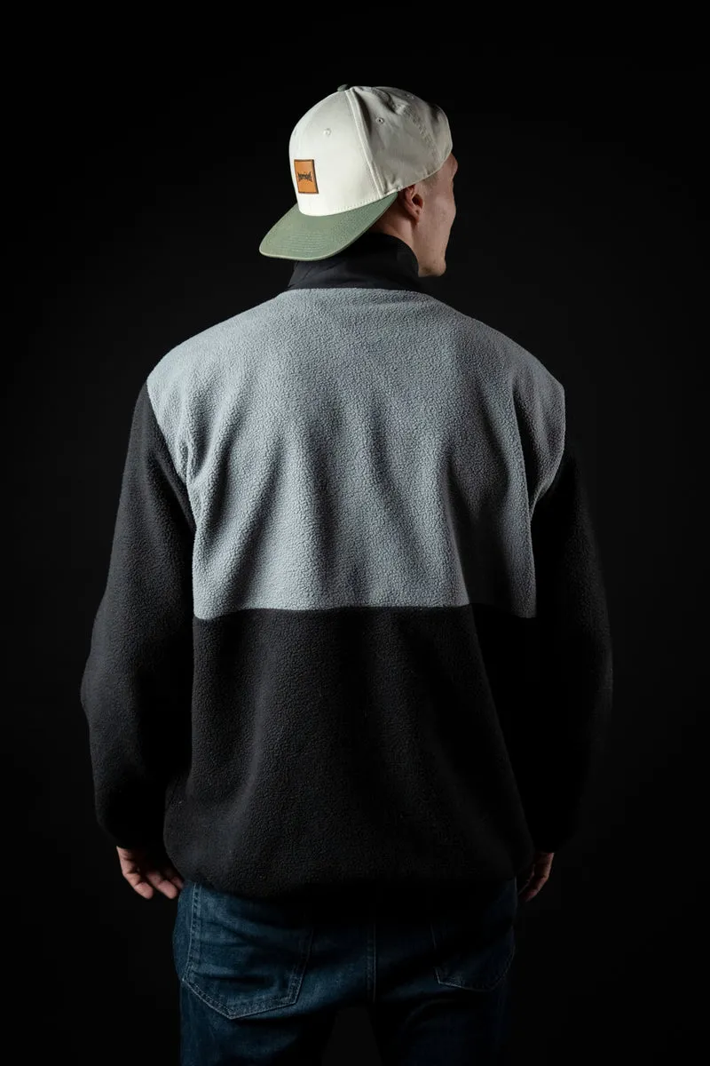 Motion Trail Fleece Jacke (Black/Grey)