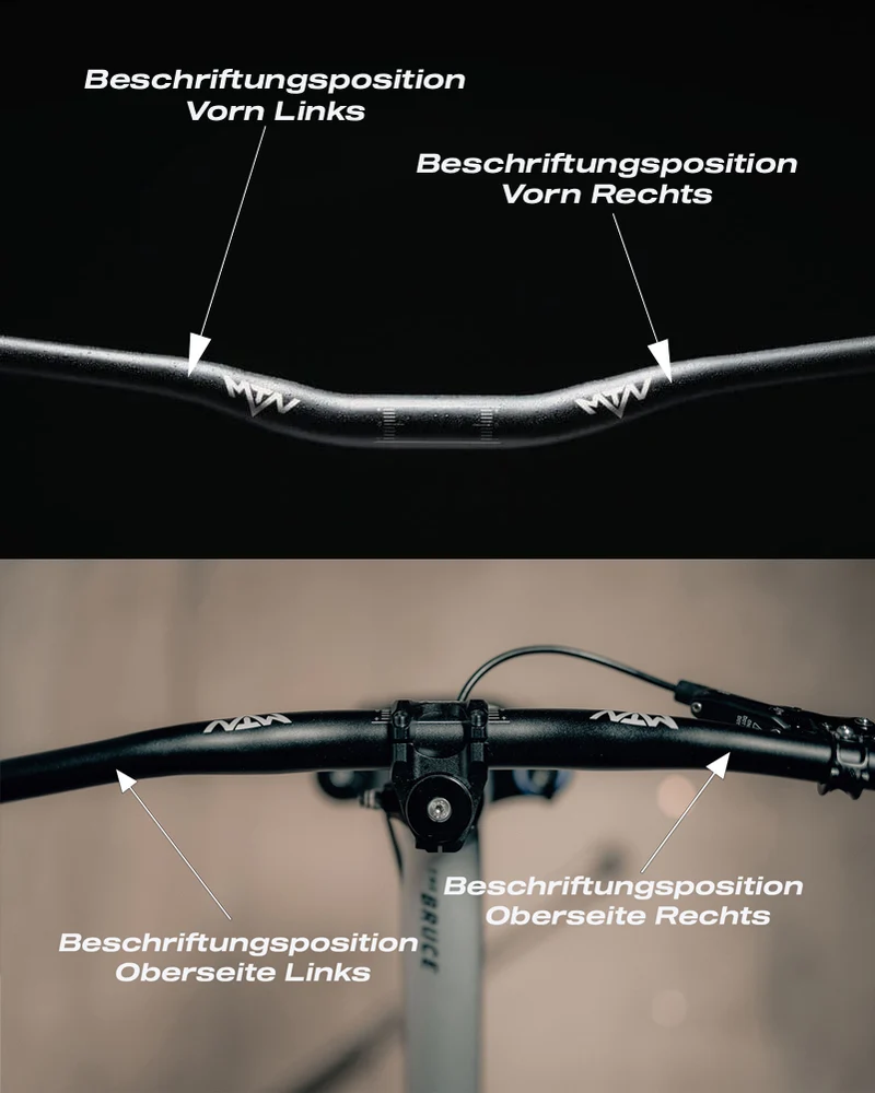 Personalisierter MTN Components MTB Lenker (+Gratis Griffe)