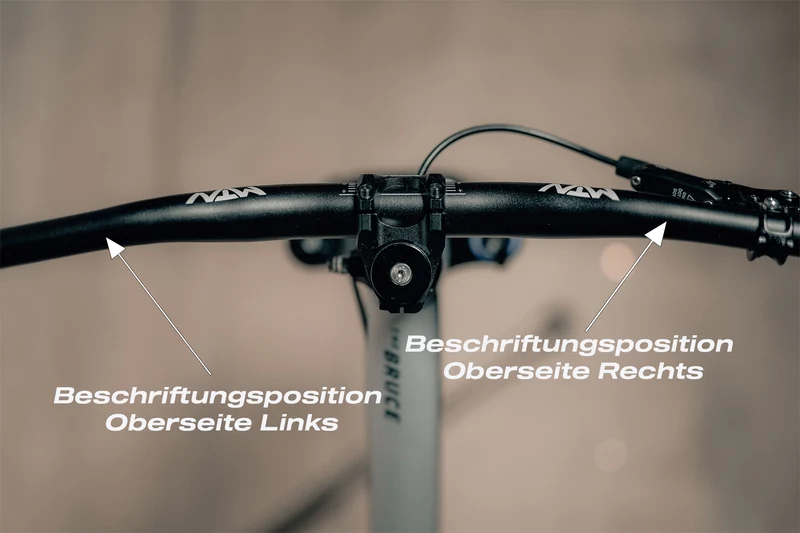 Personalisierter MTN Components MTB Lenker (+Gratis Griffe)