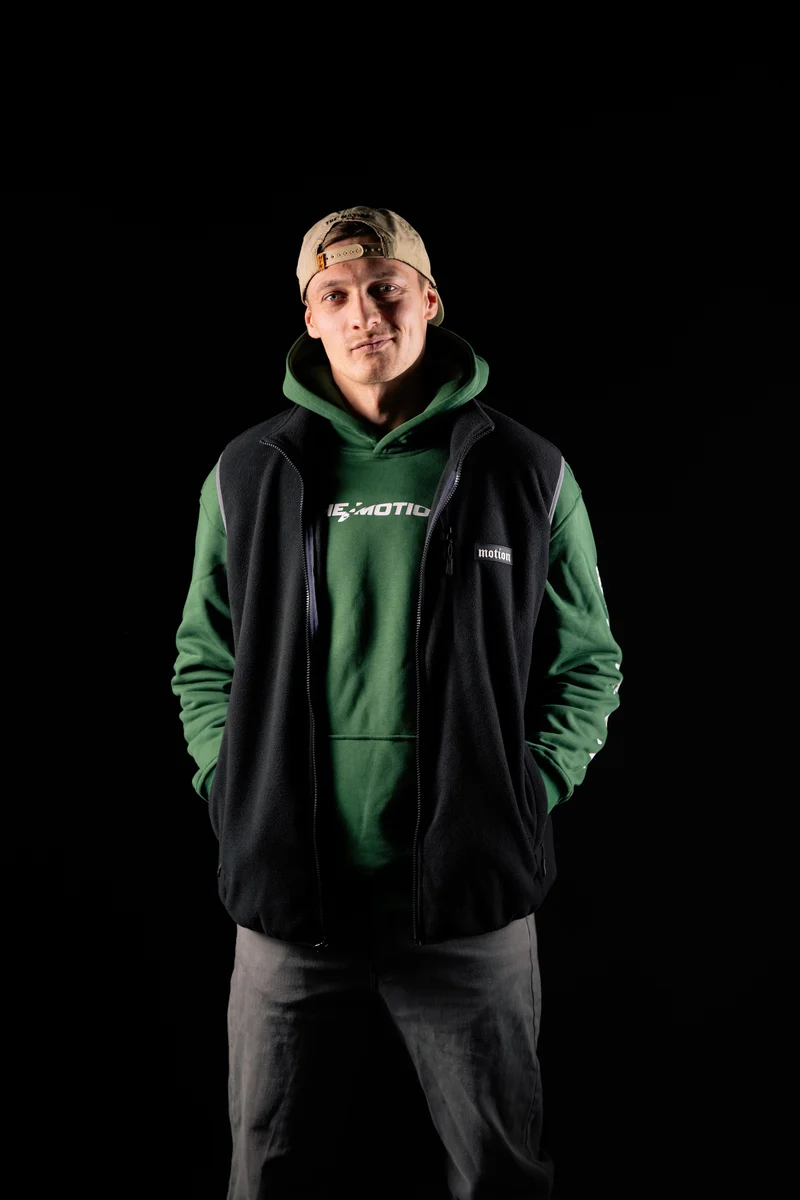 Motion Trail Fleece Weste (Black)