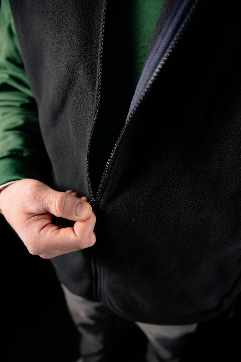 Motion Trail Fleece Weste (Black)