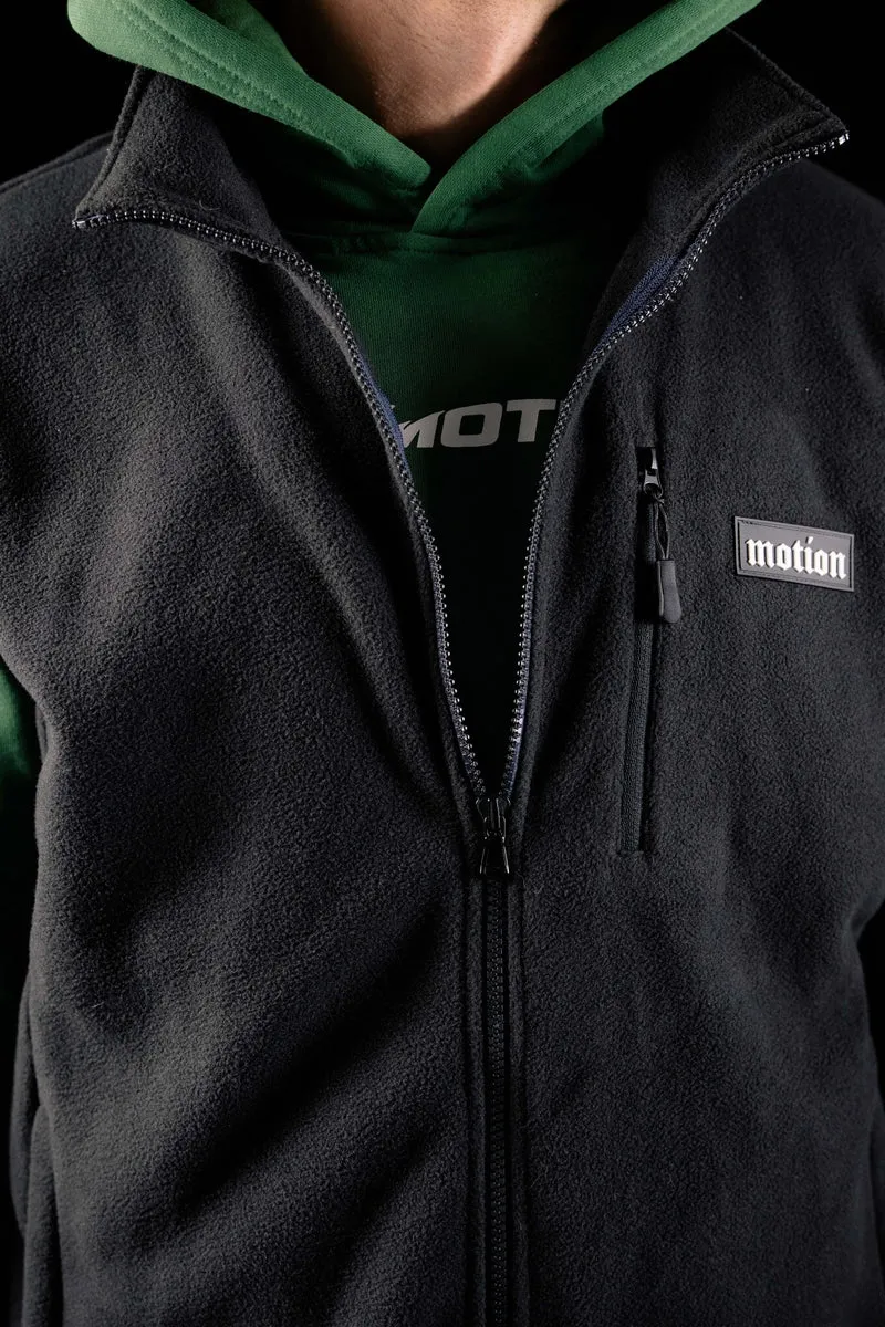 Motion Trail Fleece Weste (Black)