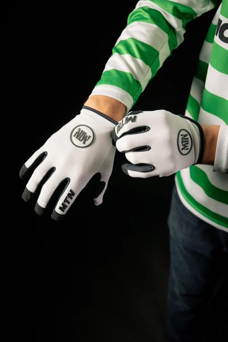 White MTB Handschuhe MTN