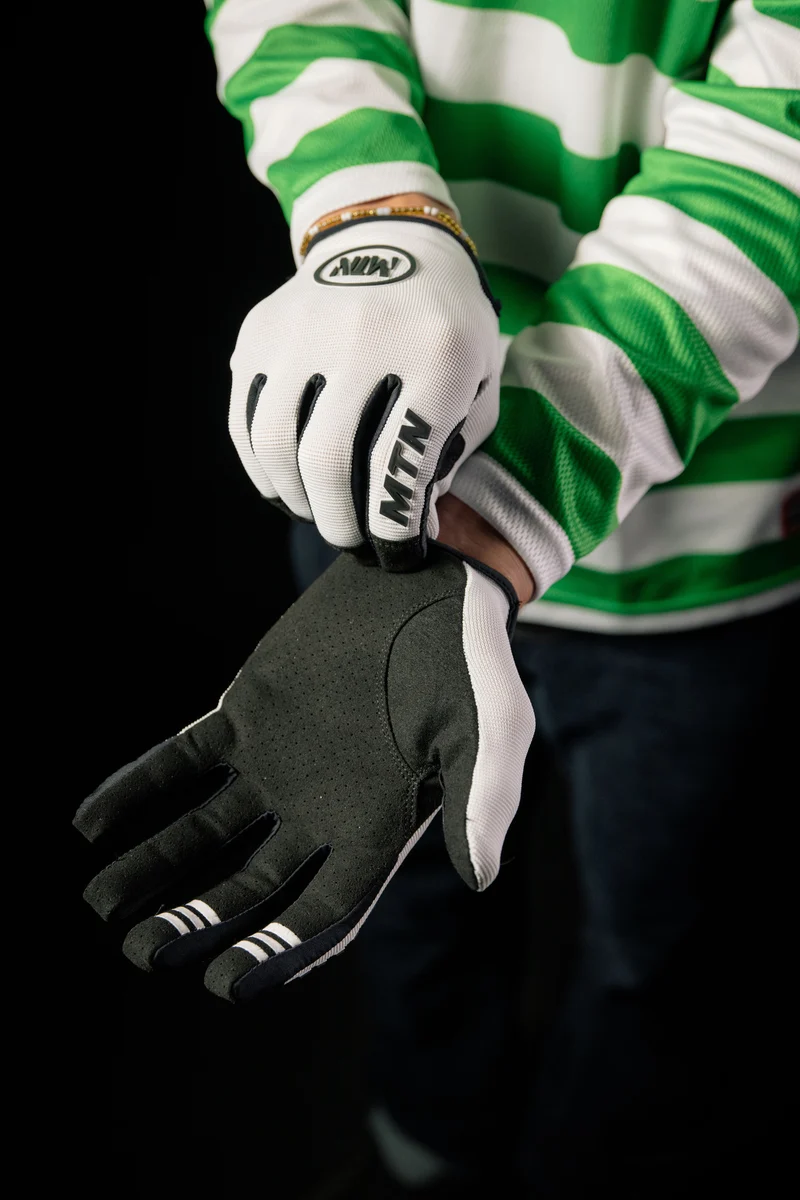 White MTB Handschuhe MTN