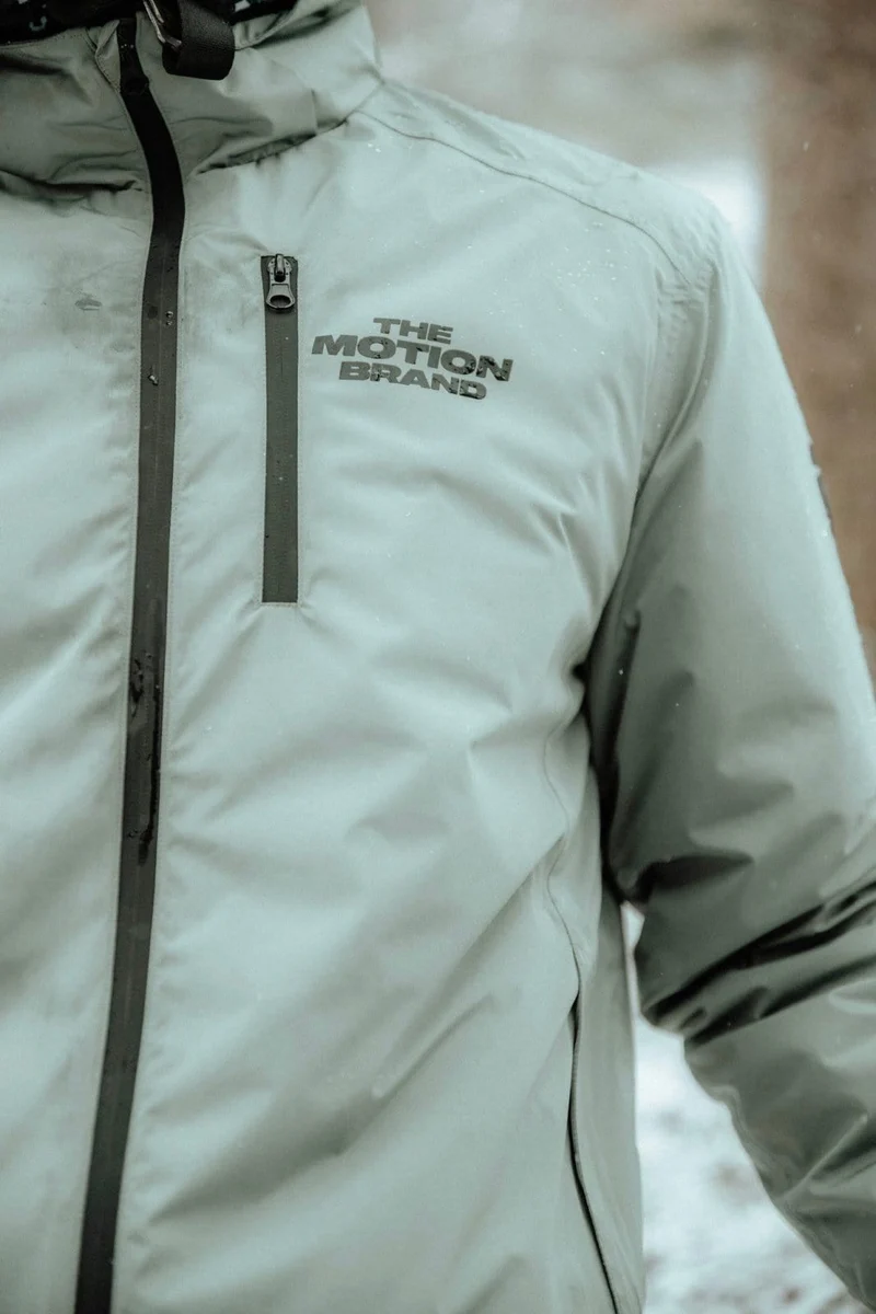 Grey Motion Trail Jacket Regenjacke (Grau)