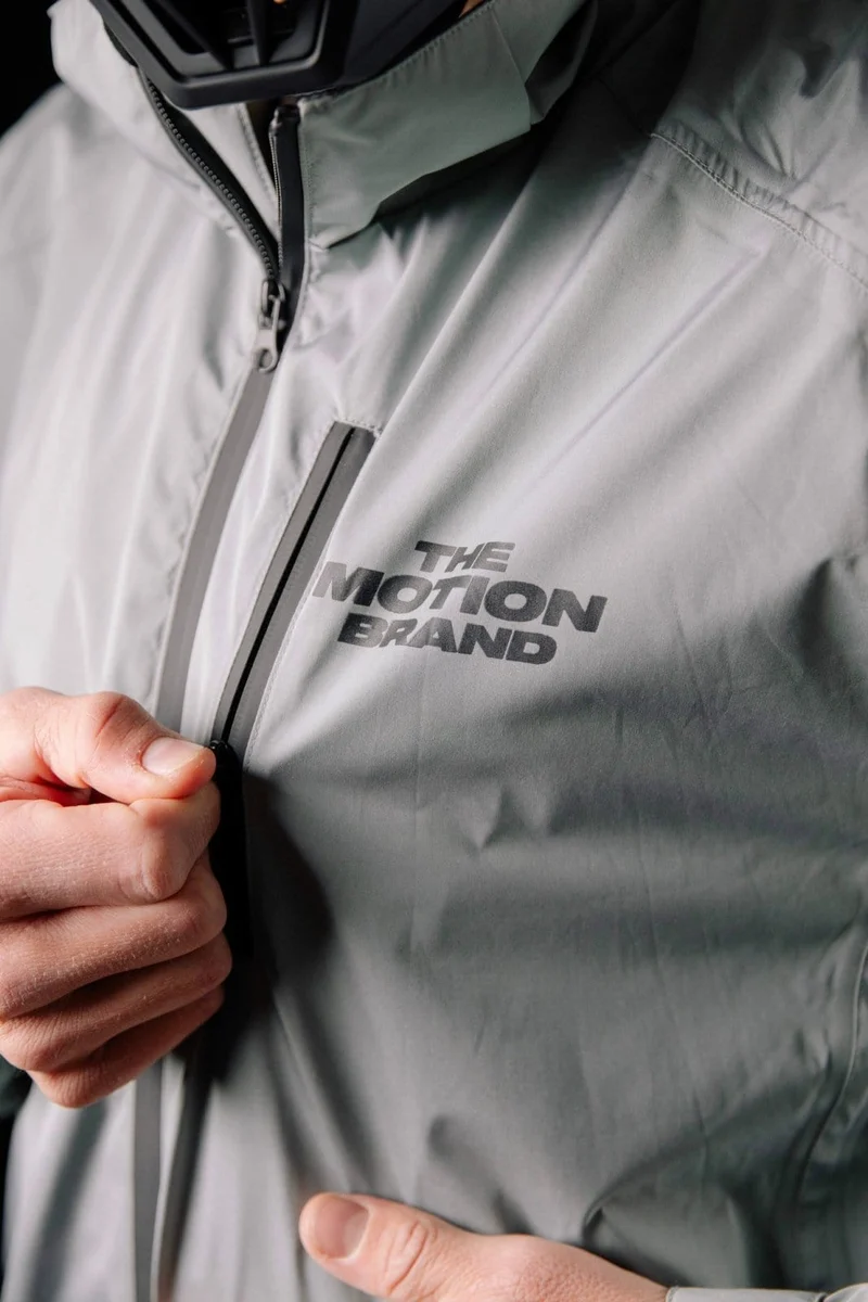 Grey Motion Trail Jacket Regenjacke (Grau)