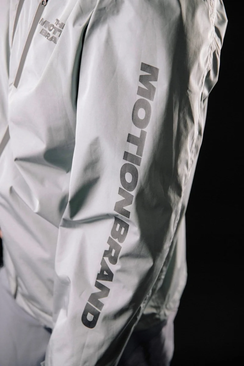 Grey Motion Trail Jacket Regenjacke (Grau)